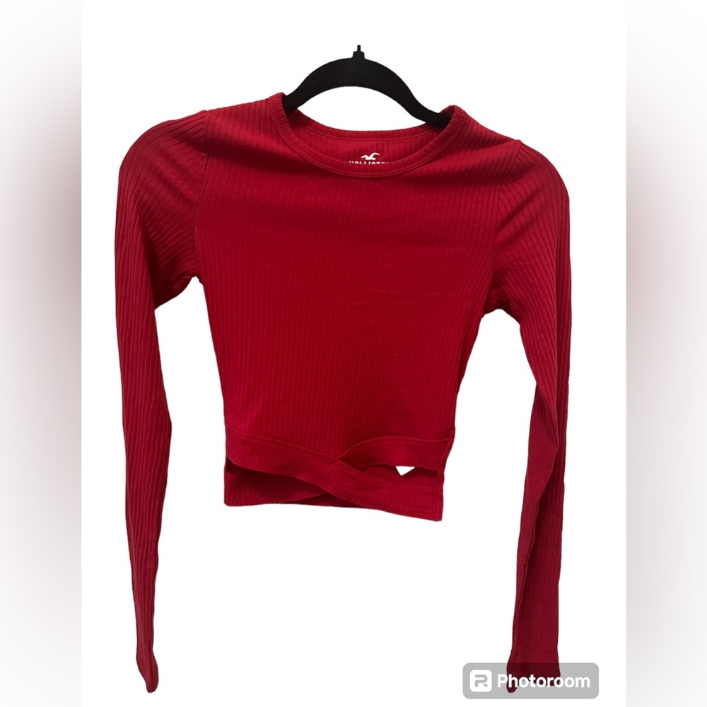 Red Hollister Top